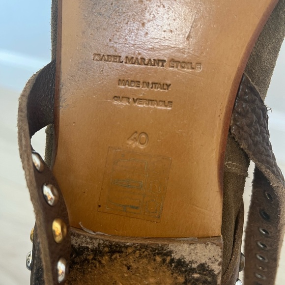 Isabel Marant Etoile suede booties size 40 - Picture 5 of 7